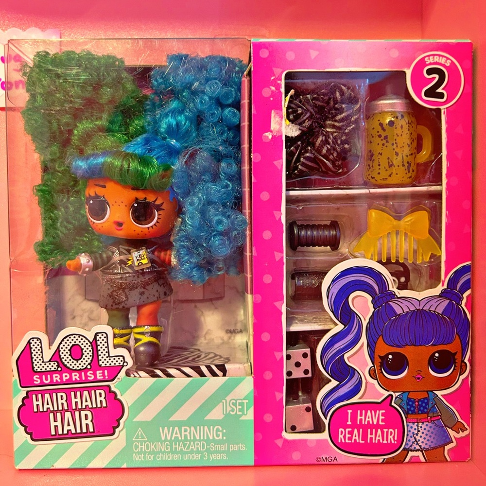L.O.L. Surprise! Hair Hair Hair Series 2 Rebel Fashion Doll